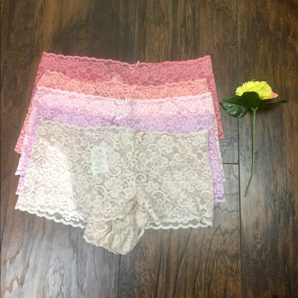 NW/OT Lot of 4 Lace Underwear M/L